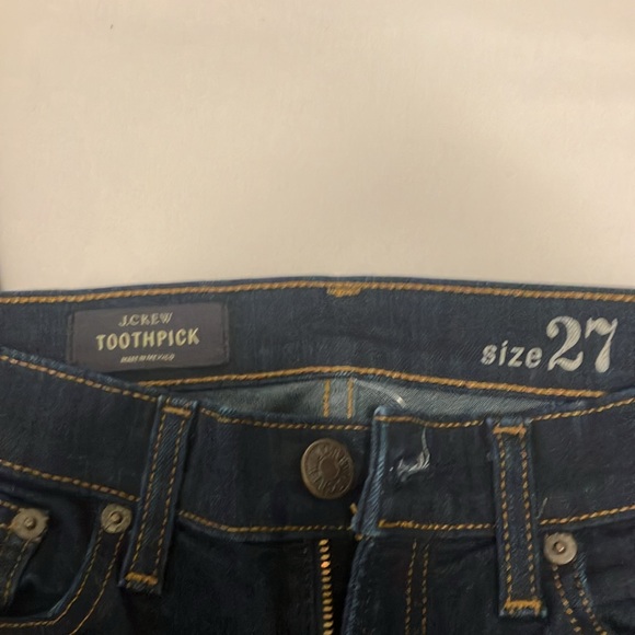 J Crew toothpick jeans, black - Picture 4 of 6